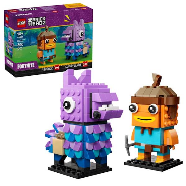 LEGO BrickHeadz 40881 Supply Llama and Fishstick