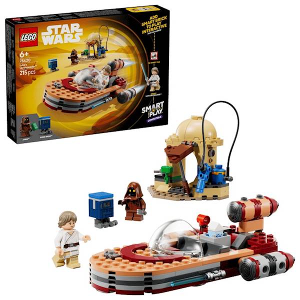 LEGO Star Wars 75420 SMART Play Luke’s Landspeeder