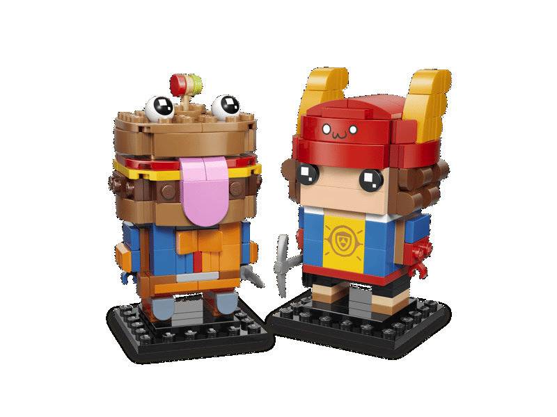 LEGO BrickHeadz 40910 Beef Boss & Skye Figures