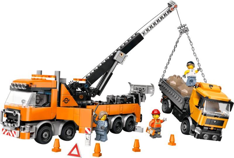 LEGO City 60467 Heavy-Duty Recovery Tow Truck