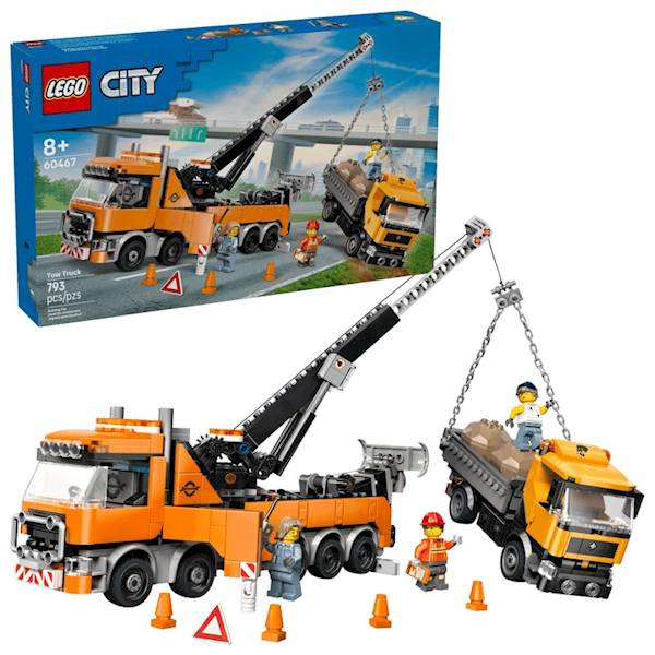 LEGO City 60467 Heavy-Duty Recovery Tow Truck