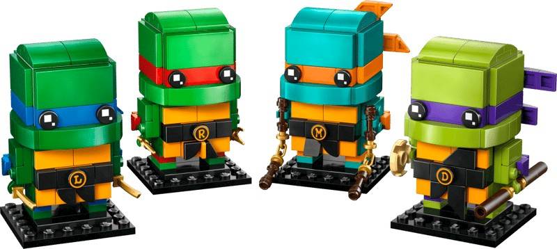 LEGO BrickHeadz 40878 TMNT Figures