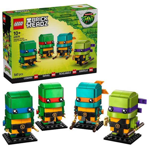 LEGO BrickHeadz 40878 TMNT Figures
