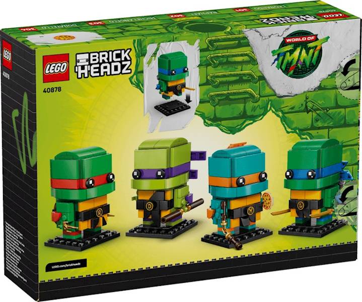 LEGO BrickHeadz 40878 TMNT Figures