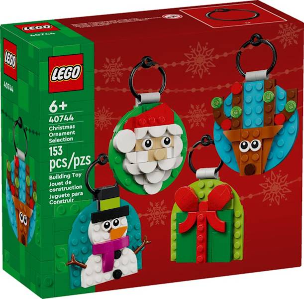 LEGO 40744 Christmas Ornament Selection