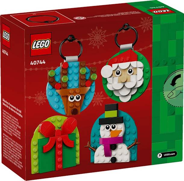 LEGO 40744 Christmas Ornament Selection