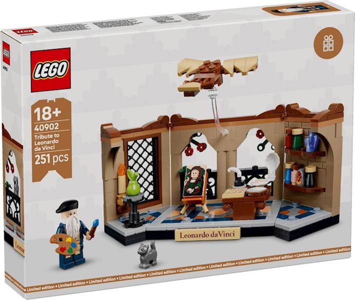 LEGO 40902 Tribute to Leonardo da Vinci