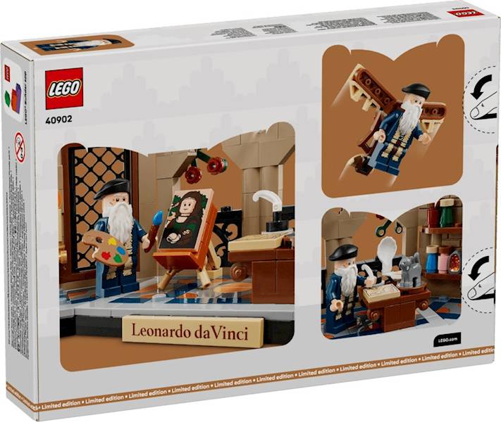 LEGO 40902 Tribute to Leonardo da Vinci