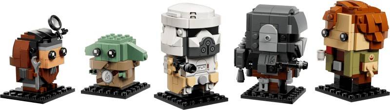 LEGO BrickHeadz 40856 The Mandalorian and Grogu
