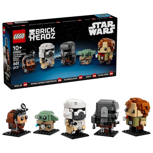 LEGO BrickHeadz 40856 The Mandalorian and Grogu