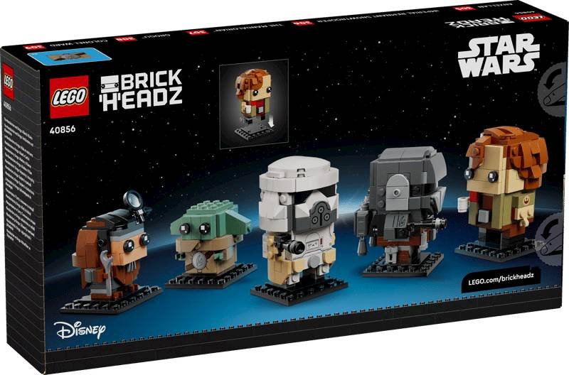 LEGO BrickHeadz 40856 The Mandalorian and Grogu