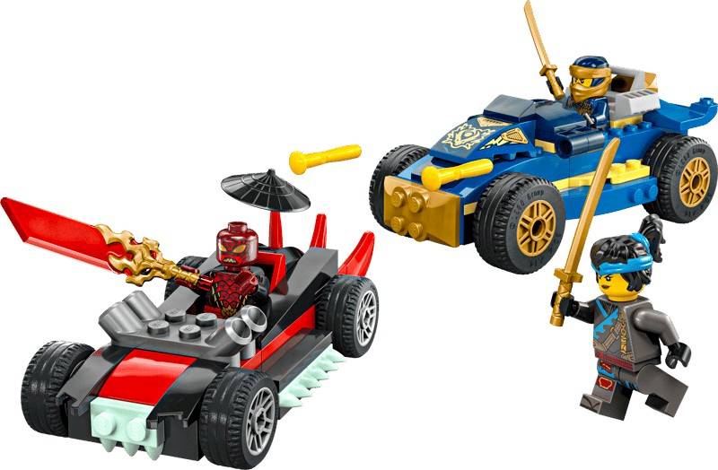 LEGO Ninjago 71840 Rogue vs Drix Race Car Duel
