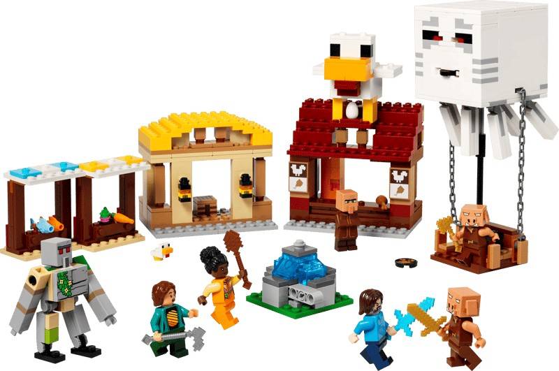 LEGO Minecraft 21273 The Ghast Balloon Village Att