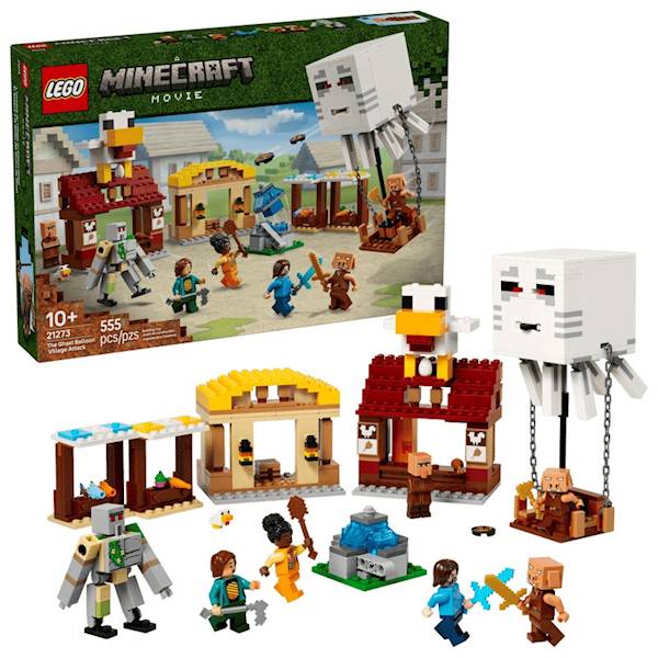 LEGO Minecraft 21273 The Ghast Balloon Village Att