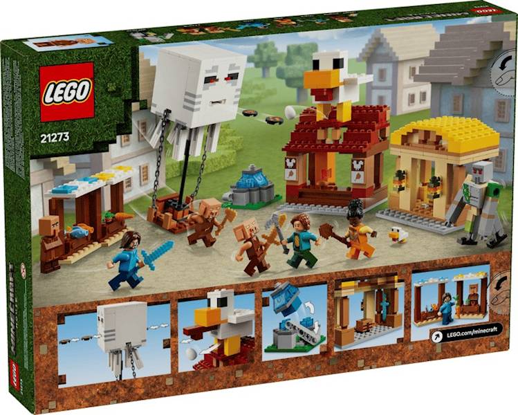 LEGO Minecraft 21273 The Ghast Balloon Village Att