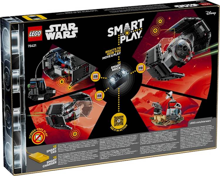 LEGO Star Wars 75421 SMART Play Darth Vader's TIE