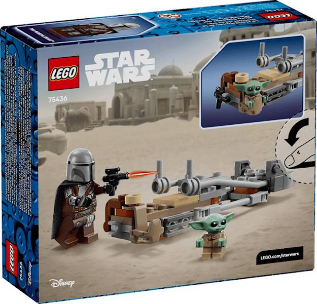 LEGO Star Wars 75436 The Mandalorian & Grogu's SB