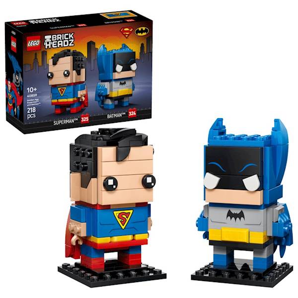 LEGO BrickHeadz 40859 Golden Age Superman & Batman