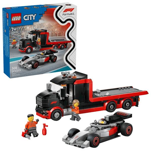 LEGO City 60493 F1 Display Truck with Audi F1 Race
