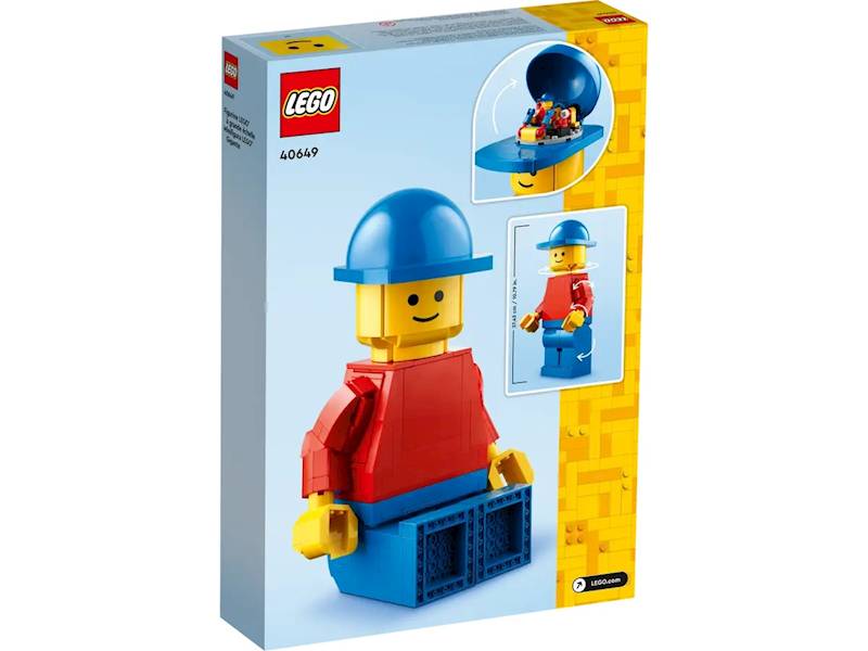 LEGO 40649 Up scaled LEGO minifigure