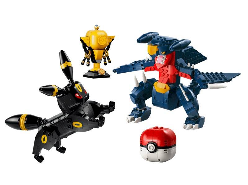 LEGO Pokemon 72165 SMART Play Umbreon vs Garchomp