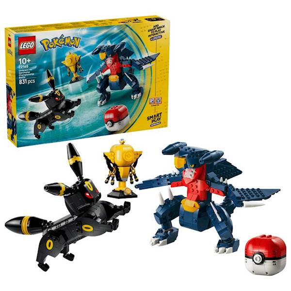 LEGO Pokemon 72165 SMART Play Umbreon vs Garchomp