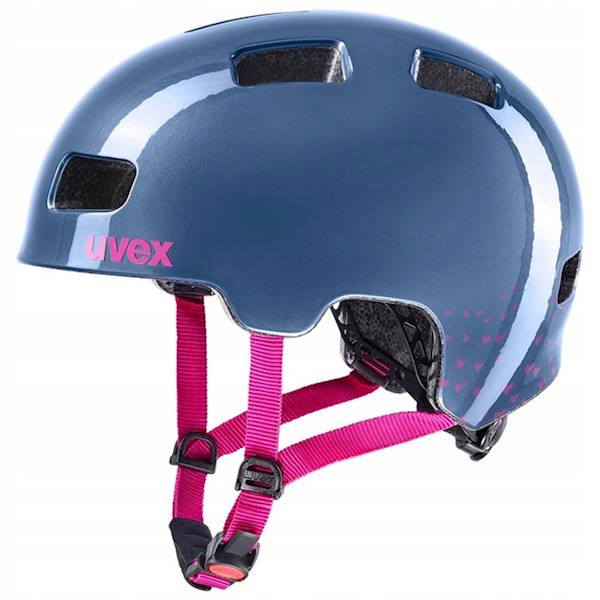 KASK UVEX HLMT 4 MINI ME MIDNIGHT-BERRY 51-55cm