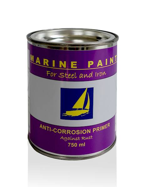 Marine Paint Primer Anti Corrosion - D.Red  0,75 l