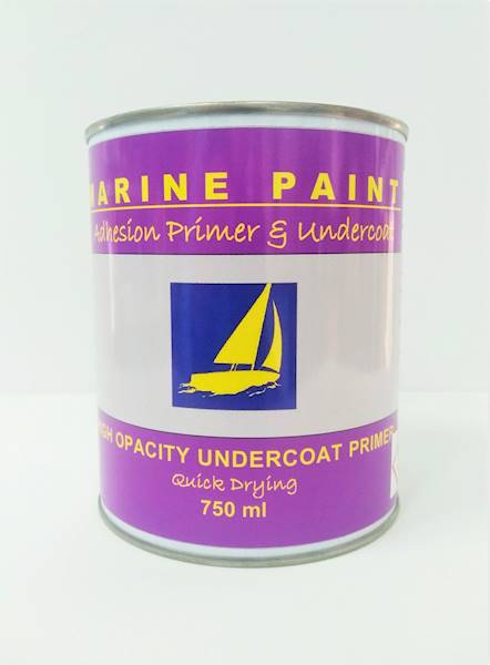 Marine Paint Primer Undercoat - White/Grey  0,75 l