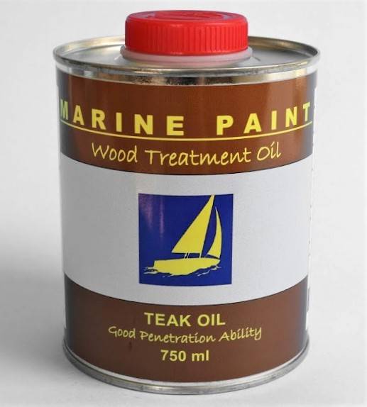 Marine Paint Oil Teak - Transparent         0,75 l
