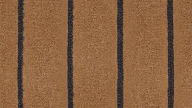 Marine Tuft  100  Teak Teak/Black      195 cm