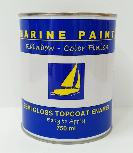 Marine Paint Top Enamel - RAL 9010      0,75 l