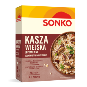 KASZA JĘCZMIENNA 4*100g SONKO