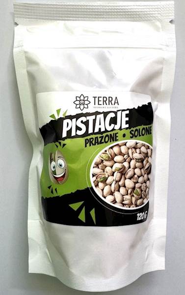 PISTACJE PRAŻ. SOLONE 120g TERRA