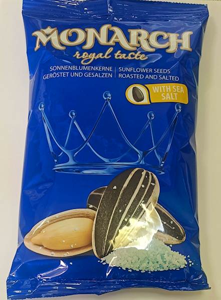 SŁONECZNIK SOL. PRAŻ.  JUMBO XXL 300g MONARCH