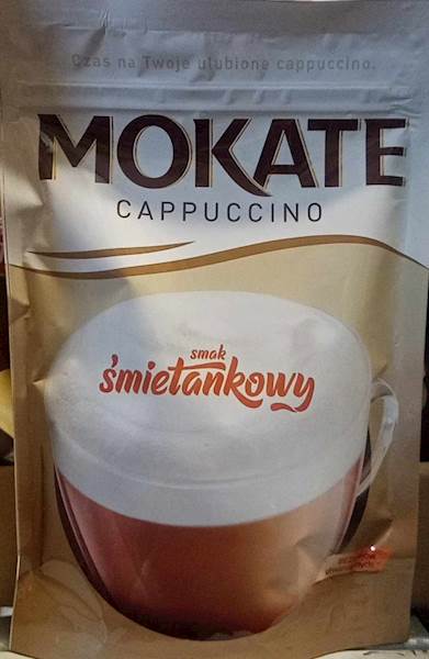 CAPPUCINO ŚMIETANKOWE 110G MOKATE