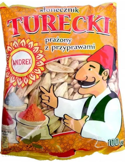 SŁON. PRAŻ. TURECKI z przyp. 100gx20szt. ANDREX (pomarańcz.)
