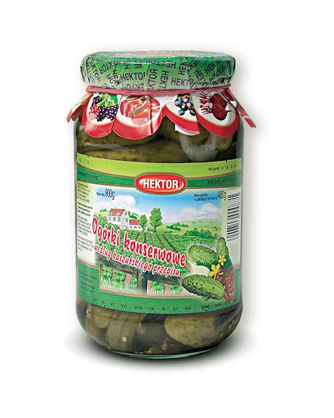 HEKTOR OGÓRKI KASZUBSKIE 0,9L