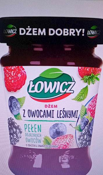 DŻEM OWOCE LEŚNE 280g ŁOWICZ