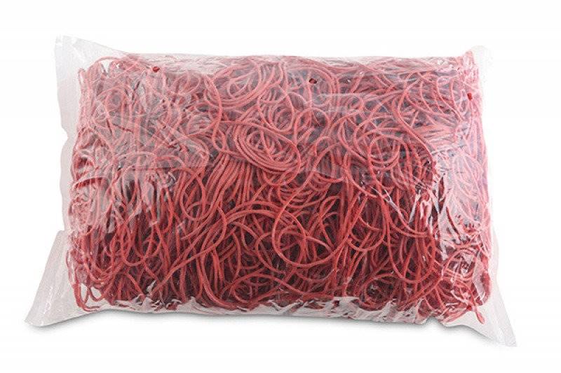 GUMKI RECEPTURKI 1kg 80mm 1,5x 6 czerwone