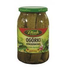 OGÓRKI KONSERWOWE 880G. PTAK