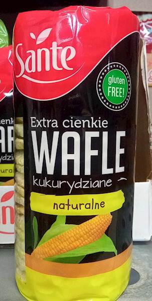 WAFLE KUKURYDZIANE 120g SANTE