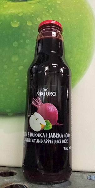 SOK BURAK I JABŁKO 100% 750ml POLBIOECO