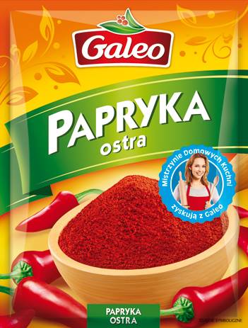 PAPRYKA OSTRA 16g GALEO