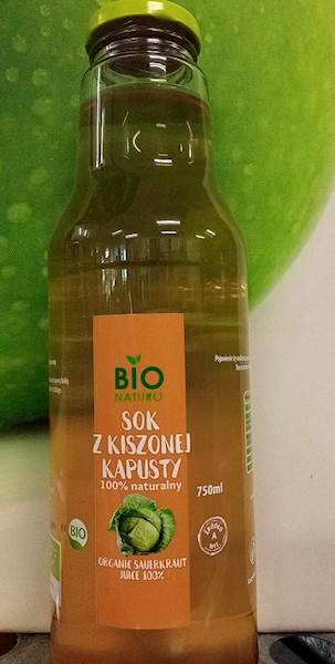 SOK Z KISZONEJ KAPUSTY bio 750ml POLBIOECO