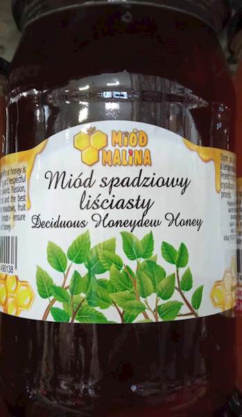 MIÓD SPADZIOWY liściasty 1050g MM