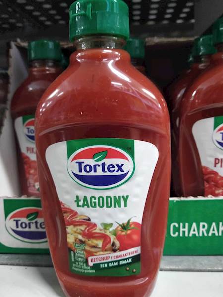 KETCHUP ŁAGODNY 470g TORTEX