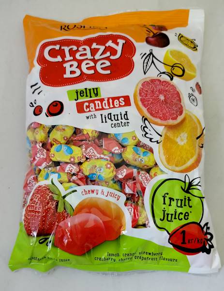CUKIERKI CREAZY BE FRUTTY 1kg ROSHEN