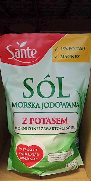 SÓL NISKOS. Z POTAS. I MAGN. 350g SANTE