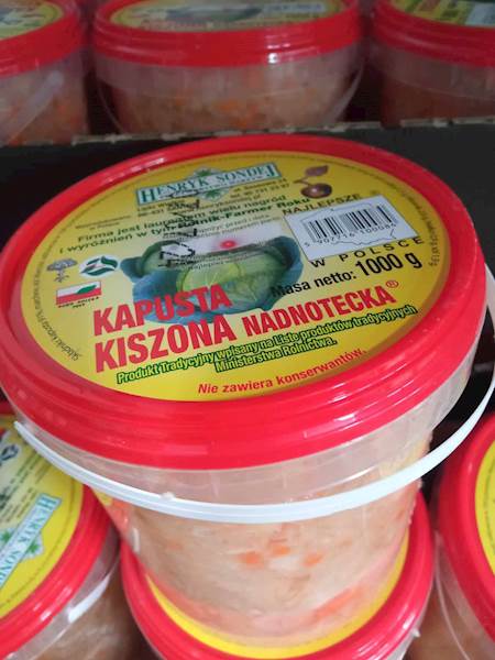 KAPUSTA KISZONA 1kg SONDEJ wiaderko